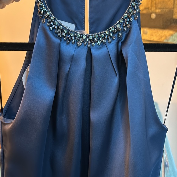 NWT Rickie Freeman for Teri Jon Satin Gown - Picture 9 of 10